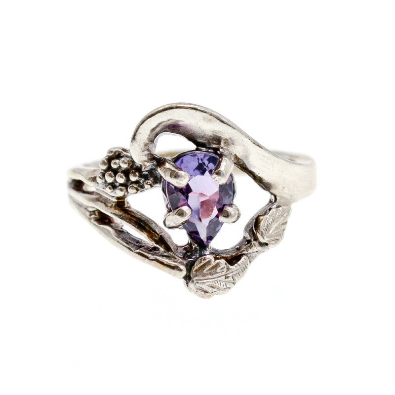 Sky Jewelry Кольцо из серебра с танзанитом Наслаждение 333