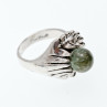 Sky Jewelry Серебряное кольцо с камнем яшма  Изумление