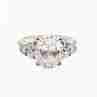 Sky Jewelry Серебряное кольцо с фианитами  Сияние