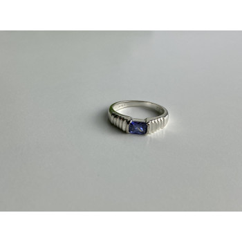 Sky Jewelry Серебряное кольцо 925 пробы с фианитами  Классика 100