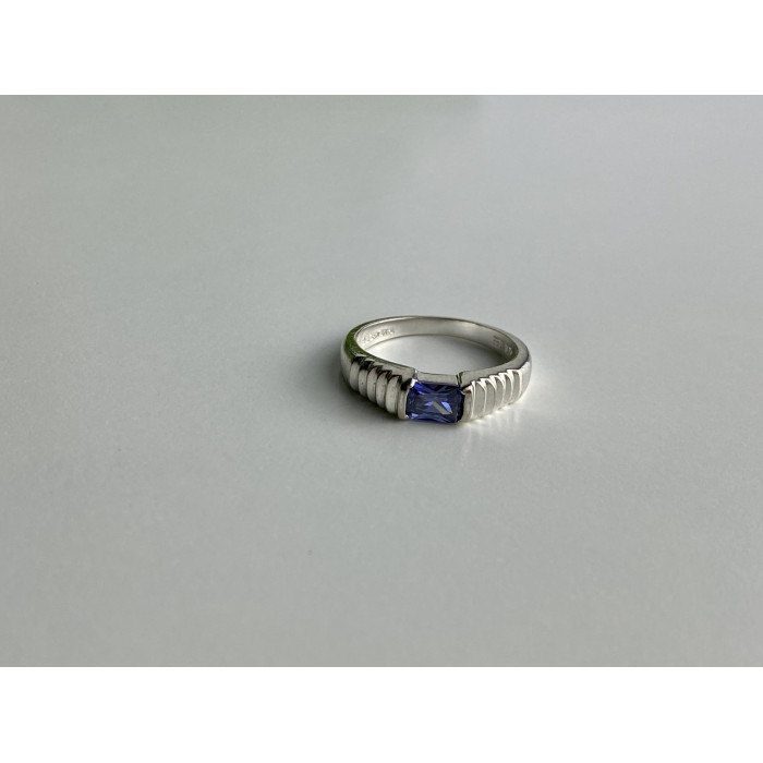 Sky Jewelry Серебряное кольцо 925 пробы с фианитами  Классика 100