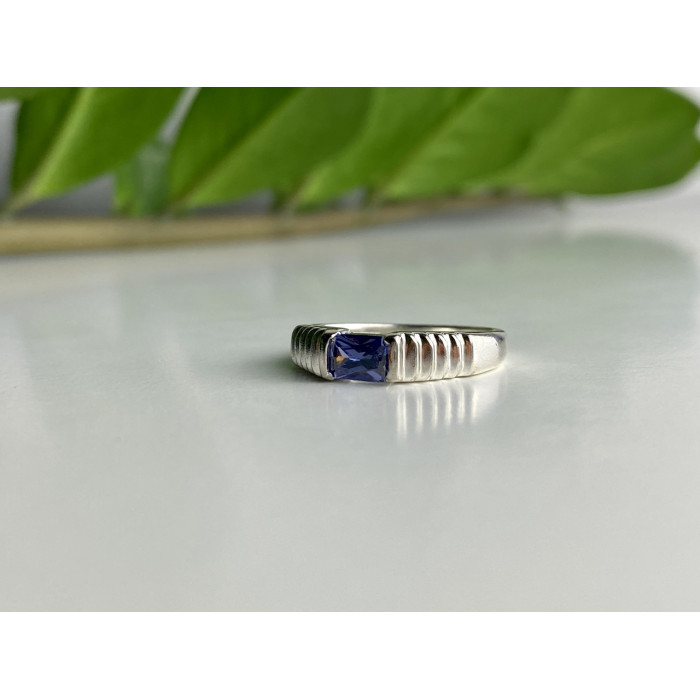 Sky Jewelry Серебряное кольцо 925 пробы с фианитами  Классика 100