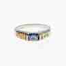 Sky Jewelry Серебряное кольцо 925 пробы с фианитами  Классика 100