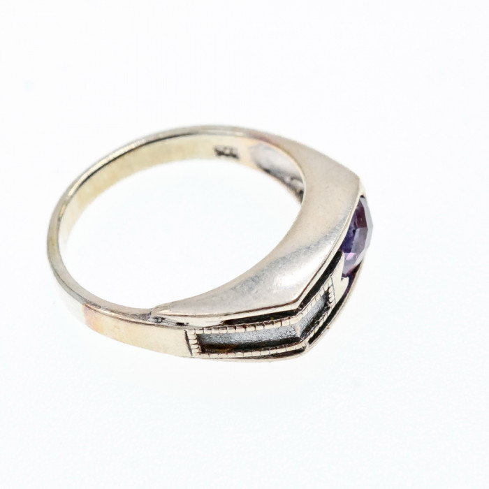 Sky Jewelry Серебряное кольцо с турмалином   Капля