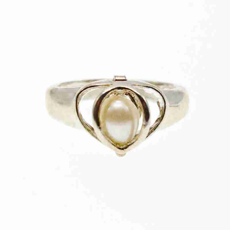 Sky Jewelry Серебряное кольцо с жемчугом  Уникальность