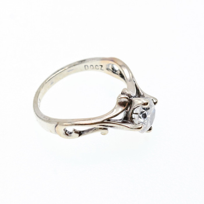 Sky Jewelry Серебряное кольцо с фианитом  Мечта