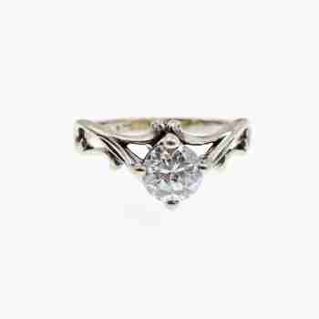 Sky Jewelry Серебряное кольцо с фианитом  Мечта