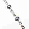 Sky Jewelry Серебряный браслет с турмалином  Винтаж
