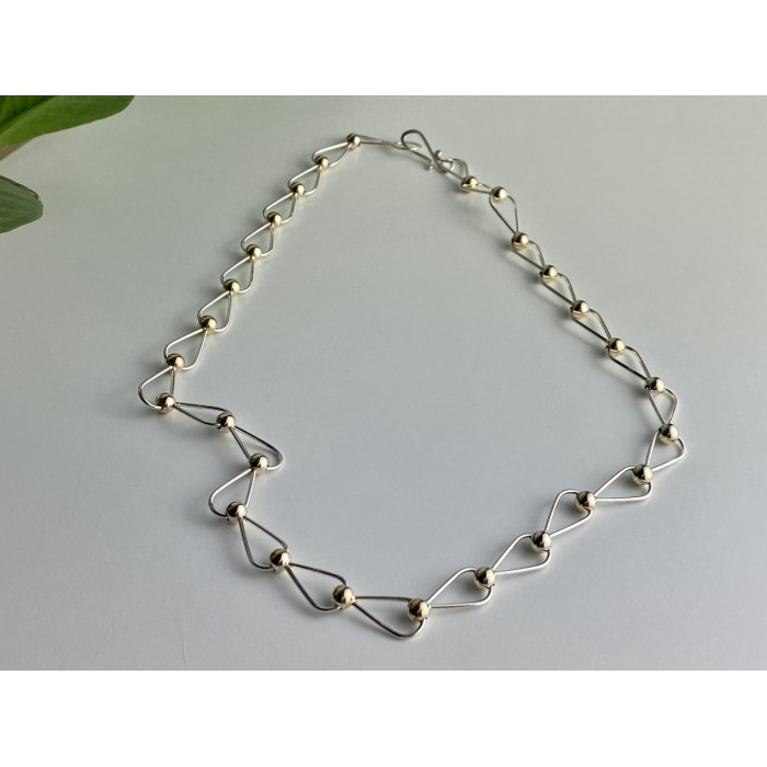 Sky Jewelry Серебряное ожерелье  Italy   Мечта