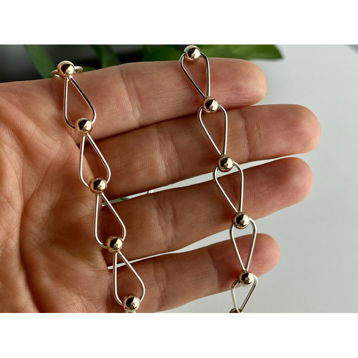 Sky Jewelry Серебряное ожерелье  Italy   Мечта