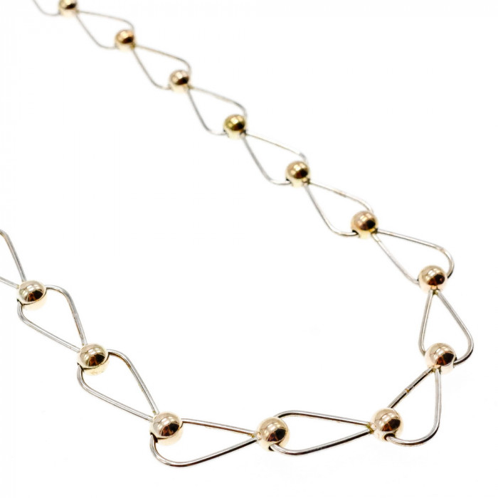 Sky Jewelry Серебряное ожерелье  Italy   Мечта