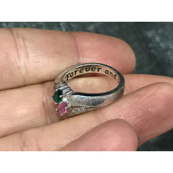 Sky Jewelry Серебряное кольцо с фианитами