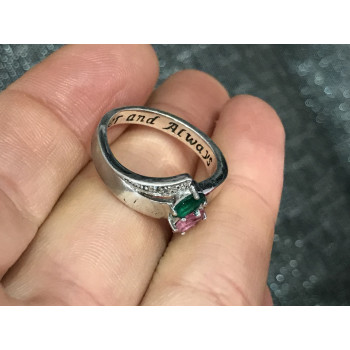 Sky Jewelry Серебряное кольцо с фианитами