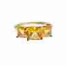 Sky Jewelry Золотое кольцо с гелиодором   Классика