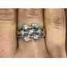 Sky Jewelry Серебро 925 пробы кольцо с фианитами