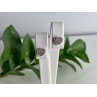 Sky Jewelry Золотые серьги с бриллиантами   Сердце