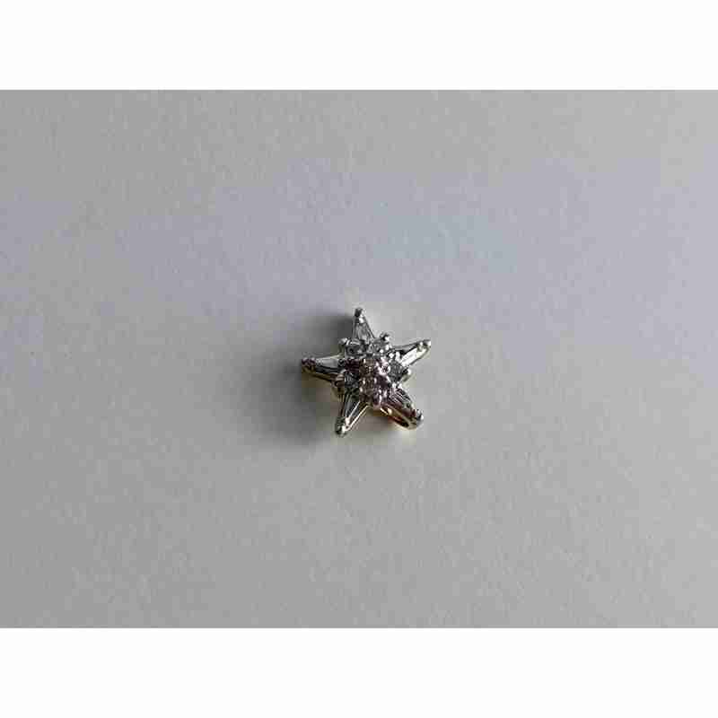 Sky Jewelry Золотой кулон с бриллиантами Звезда