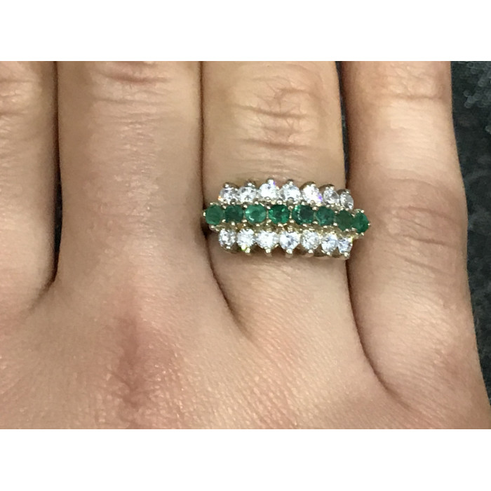 Sky Jewelry Серебро 925 пробы кольцо с фианитами