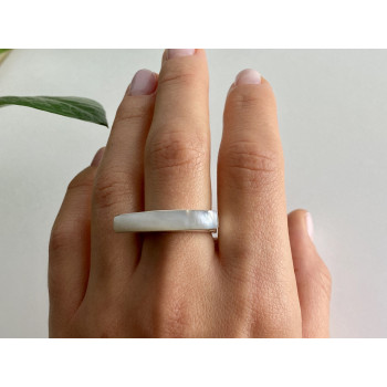 Sky Jewelry Серебряное кольцо с перламутром  Уникальность