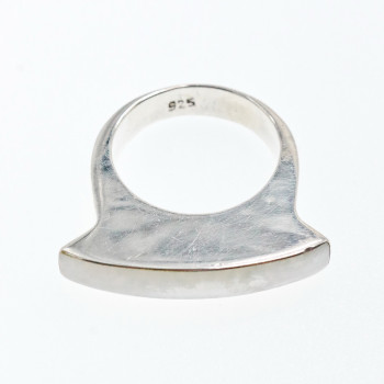 Sky Jewelry Серебряное кольцо с перламутром  Уникальность