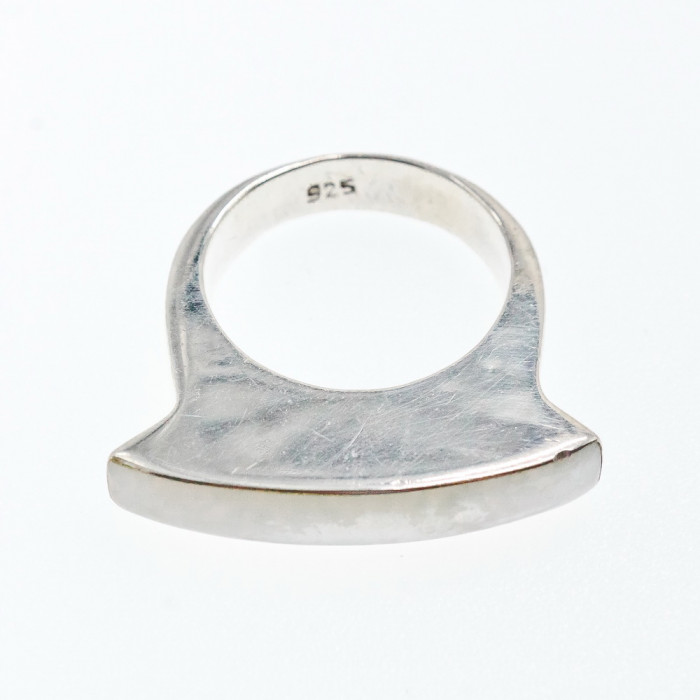 Sky Jewelry Серебряное кольцо с перламутром  Уникальность