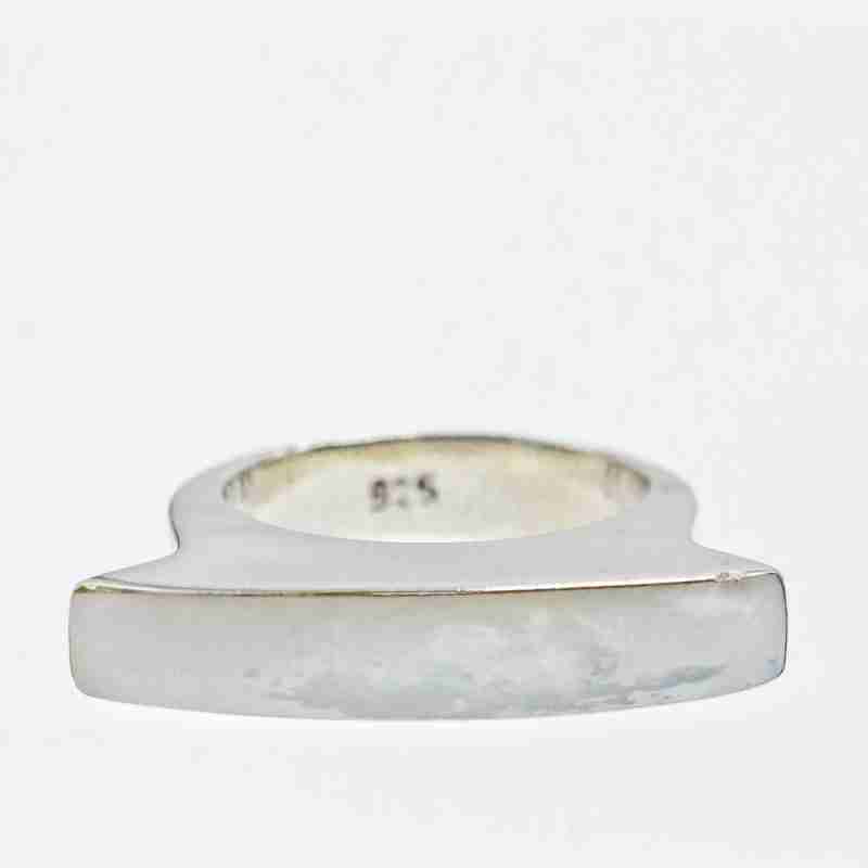 Sky Jewelry Серебряное кольцо с перламутром  Уникальность