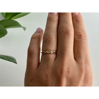 Sky Jewelry Золотое кольцо Цветы