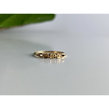 Sky Jewelry Золотое кольцо Цветы