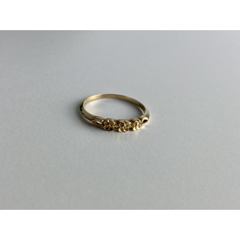 Sky Jewelry Золотое кольцо Цветы