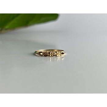 Sky Jewelry Золотое кольцо Цветы