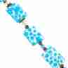Sky Jewelry Серебряный браслет с ювелирным стеклом