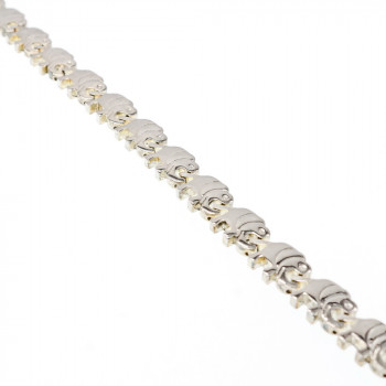 Sky Jewelry Серебряный браслет Слоники