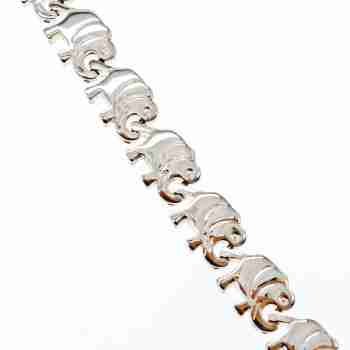 Sky Jewelry Серебряный браслет Слоники