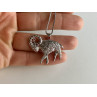 Sky Jewelry Серебряная цепочка с кулоном  Овен