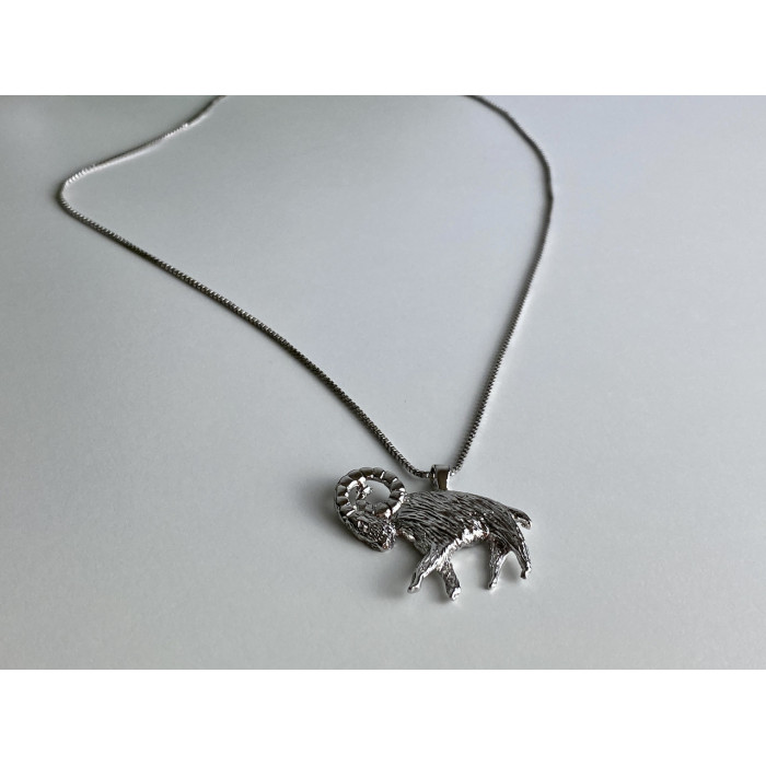 Sky Jewelry Серебряная цепочка с кулоном  Овен