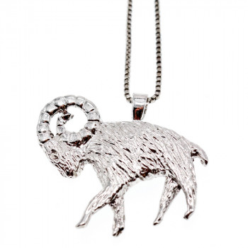 Sky Jewelry Серебряная цепочка с кулоном  Овен