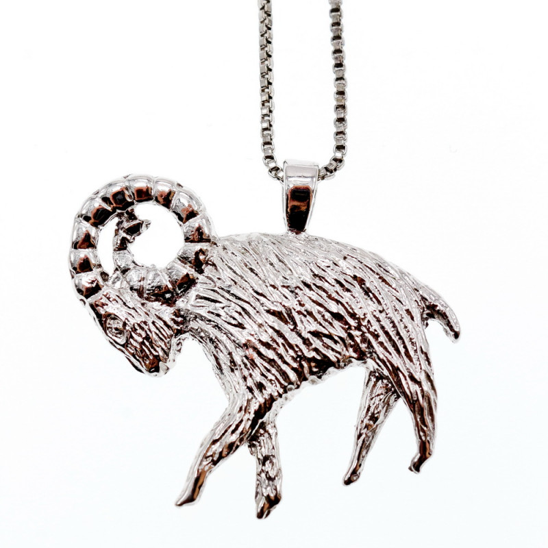 Sky Jewelry Серебряная цепочка с кулоном  Овен