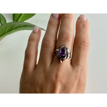 Sky Jewelry Серебряное кольцо с турмалином   Винтаж