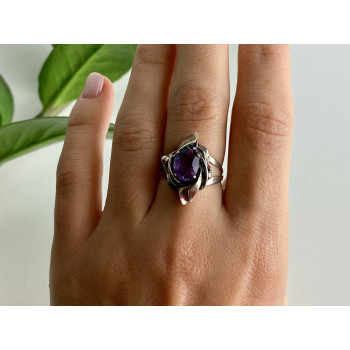 Sky Jewelry Серебряное кольцо с турмалином   Винтаж