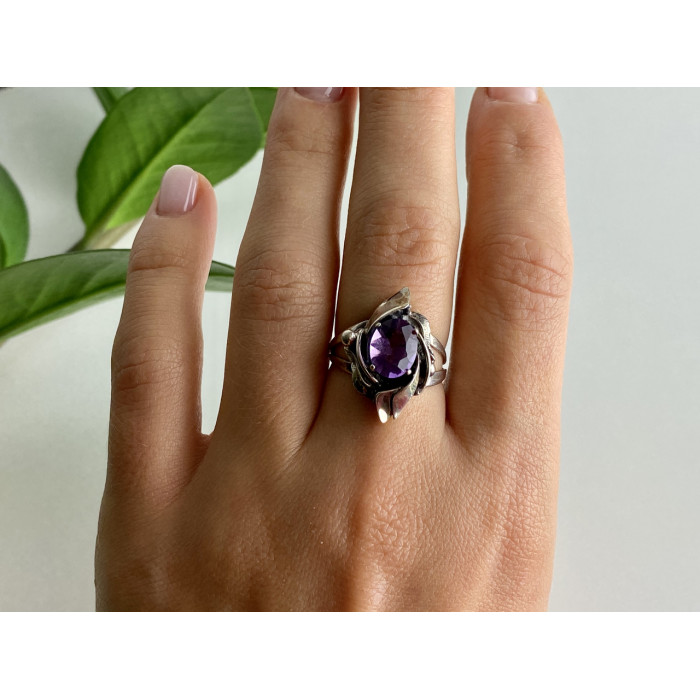 Sky Jewelry Серебряное кольцо с турмалином   Винтаж