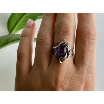 Sky Jewelry Серебряное кольцо с турмалином   Винтаж