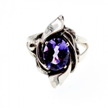 Sky Jewelry Серебряное кольцо с турмалином   Винтаж