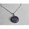 Sky Jewelry Цепочка с кулоном камень чароит Винтаж