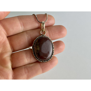 Sky Jewelry Цепочка с кулоном сердолик  Винтаж