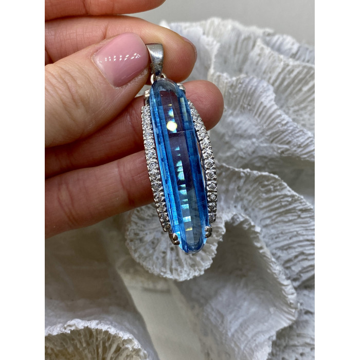 Sky Jewelry Серебряный кулон с алпанитом   Грация