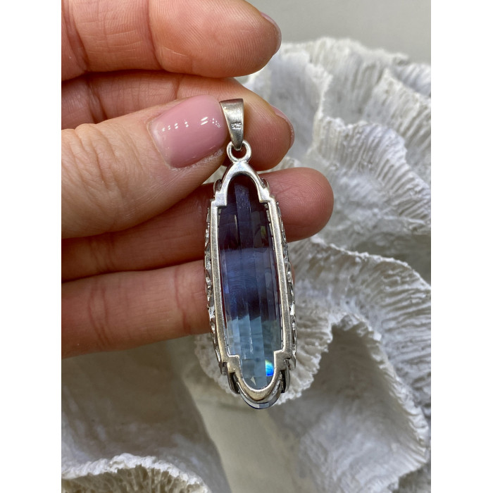 Sky Jewelry Серебряный кулон с алпанитом   Грация