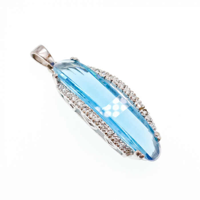 Sky Jewelry Серебряный кулон с алпанитом   Грация