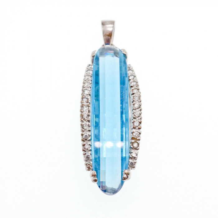 Sky Jewelry Серебряный кулон с алпанитом   Грация