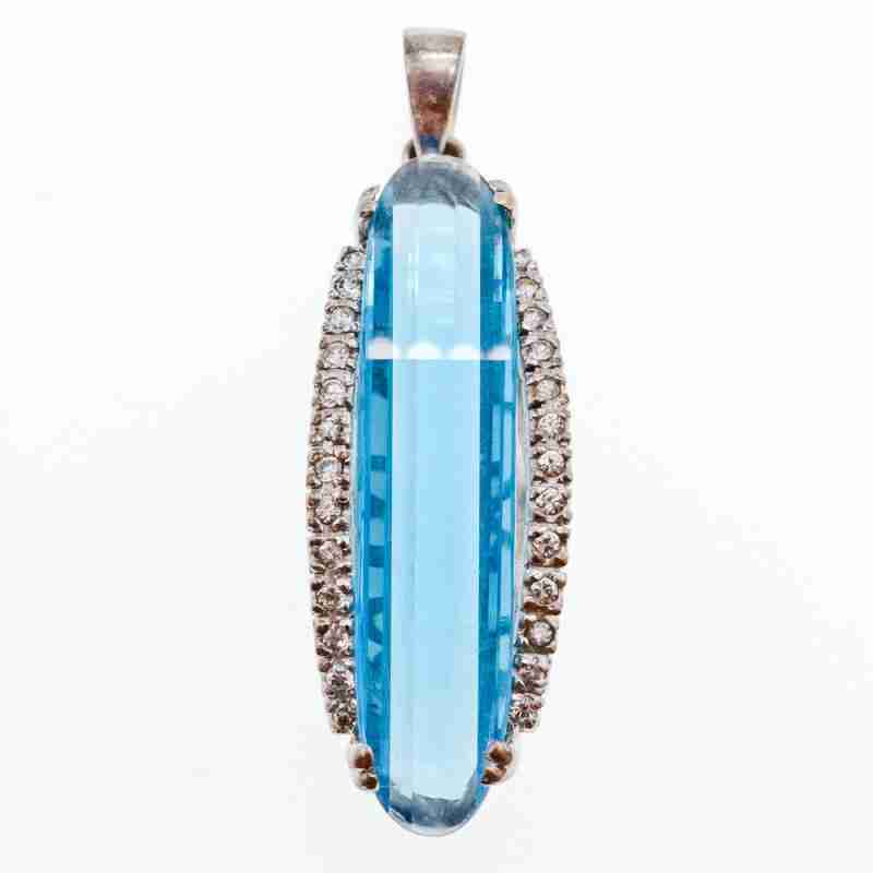 Sky Jewelry Серебряный кулон с алпанитом   Грация