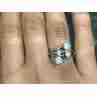 Sky Jewelry Серебро 925 пробы кольцо с фианитами